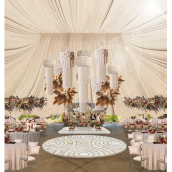 BOHO CHIC WEDDING. Design de interiores, Design de cenários, e Colagem projeto de Ilse León - 29.03.2021