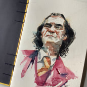 Meu projeto do curso: Caderno de retratos em aquarela. Un proyecto de Pintura a la acuarela y Dibujo de Retrato de Daniel Aubert de Araujo Barros - 29.03.2021