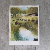 Meu projeto do curso: Paisagens naturais em aquarela Ein Projekt aus dem Bereich Aquarellmalerei von margot - 03.04.2021