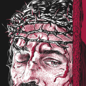 MIS PELICULAS: LA PASION DE CRISTO. Mel Gibson.. Un proyecto de Cine, vídeo, televisión, Ilustración digital y Dibujo digital de Jesus Tortosa - 04.04.2021