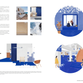 Academia de español_másque. Arquitetura de interiores, e Design de interiores projeto de Lydia Magaña López - 01.10.2020
