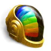 Daft Punk Helmet. Un proyecto de 3D de Leone - 09.04.2021