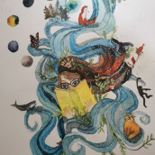 My project in Watercolor Techniques for Dreamlike Illustrations course. Un progetto di Illustrazione tradizionale, Disegno, Pittura ad acquerello e Illustrazione editoriale di Julia Zi - 09.04.2021