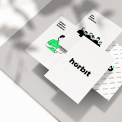 Horbit Branding. Br, ing, Identit, Graphic Design, and Logo Design project by Jeremiah Oloyede - 04.10.2021