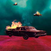 Flying Cars. Motion Graphics, and 2D Animation project by Víctor Rubio Calavia - 03.26.2021