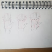 Práctica de manos. Un proyecto de Dibujo a lápiz, Dibujo y Dibujo anatómico de Alondra Mendoza - 12.04.2021