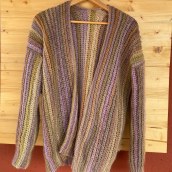 Mi Proyecto del curso: Crochet: crea prendas con una sola aguja. Un proyecto de Crochet de marimay.cq - 14.04.2021