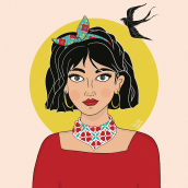 Miss Andana. Un proyecto de Ilustración digital de Sofia Vieira - 06.10.2020