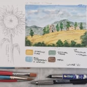 Mi Proyecto del curso: Cuaderno de viaje en acuarela. Esboçado, Desenho, Pintura em aquarela e Ilustração com tinta projeto de LOURDES IBARRA ORTIZ - 17.04.2021