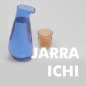 Jarra ICHI (vidrio). Product Design project by miguel Cano De La Fuente - 04.08.2020