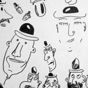Sketchbook: Objetos, comics y casas inestables. Traditional illustration, Drawing & Ink Illustration project by Julián Enriquez - 11.26.2020