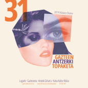 Gazteen Antzerki Topaketa. Graphic Design project by Maitane Aramburu - 05.01.2019