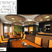 Mi Proyecto del curso: Pizzeria. Design de interiores projeto de Steph Santos - 04.05.2021