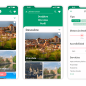 Rural: Una App para viajes por carretera. App Design project by Ana Ramírez Rodríguez - 05.06.2021
