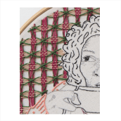 Mi Proyecto del curso: Creación de retratos bordados. Embroider project by Pescando Nubes - 05.06.2021