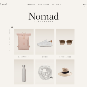 Nomad: diseño UI  Ein Projekt aus dem Bereich UX / UI und Grafikdesign von miriamsanz23 - 09.05.2021