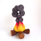 Smoke Cloud. Character Design, Arts, Crafts, Fine Arts, Sculpture, Art To, and s project by droolwool - 04.25.2021