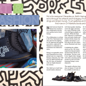 Proyecto de maquetación de revista de moda y arte. Editorial Design, Fashion, Fine Arts, and Street Art project by Sandra Matías Moreno - 05.13.2021