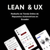 Proyecto Diseño de producto digital con Lean y UX - Rediseño Ecommerce. UX / UI, Web Design, Mobile Design, and Digital Design project by Andrea Domínguez - 05.11.2021