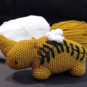 Mi Proyecto del curso: Diseño y creación de amigurumis. Artesanato, Design de brinquedos, Tecido, DIY, e Crochê projeto de Raquel Fornells - 21.05.2021