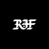 RJF monogram in Gothic Style. Un projet de Br, ing et identité, Design graphique, Calligraphie , et Création de logos de Jonny Farrell - 09.05.2021