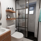 Diseño de baño. Interior Design project by Jimena Barbosa - 05.23.2021