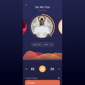 Music app concept. UX / UI, and App Design project by Hairo Mercedes Hernández - 05.01.2021