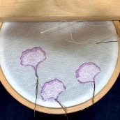 Mi Proyecto del curso: Bordado stumpwork: crea adornos en 3D. Jewelr, Design, Embroider, and Textile Illustration project by Gemma Vicente - 06.13.2021