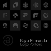 Bayu Firmanda Logo Portfolio. Projekt z dziedziny Design, Br, ing i ident, fikacja wizualna, Projektowanie graficzne, Projektowanie logot i pów użytkownika Bayu Firmanda - 16.06.2021