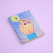 Libro Objeto: Frente en Llamas por Nat Mobe.. Un proyecto de Ilustración tradicional, Cómic, Stor, telling, Stor, board y Narrativa de Nat Mobe - 15.04.2020