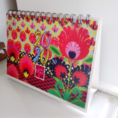 EDITORIAL. Calendario. Design, Traditional illustration, and Pattern Design project by Guillermina Sesto - 06.24.2021