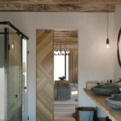 Cuarto de Baño Rústico. Un proyecto de 3D, Arquitectura y Diseño de interiores de Alfonso Perez Alvarez - 27.06.2021