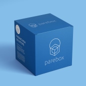 Parebox Logo. Un proyecto de Diseño, Br, ing e Identidad y Diseño gráfico de Pablo Cinto - 04.07.2021