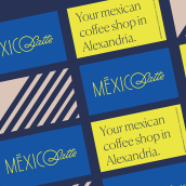 Branding Mexicolatte. Design, Br, ing, Identit, and Lettering project by Rebeca Anaya - 07.09.2021