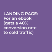 Landing page for an ebook. Un proyecto de Cop, writing y Marketing de contenidos de Pam Neely - 30.09.2020