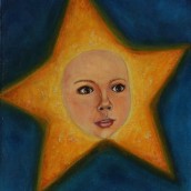 Niña Estrella. Un proyecto de Bellas Artes, Pintura y Pintura acrílica de Mónica Reséndez - 17.07.2021