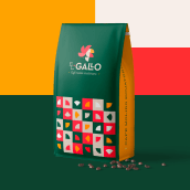 El Gallo Café. Br, ing, Identit, and Packaging project by bpguerrerog - 06.03.2021