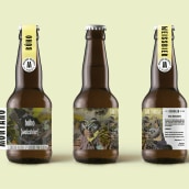 MONTANO BREWING.CO. Traditional illustration, Br, ing, Identit, and Packaging project by Juan Camilo Castillo Perea - 07.18.2021