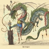 Chinese Zodiac - 十 二 生 肖. Ilustração tradicional, Animação, Design de personagens, Videogames, e Design de videogames projeto de Diego Zúñiga - 16.05.2021