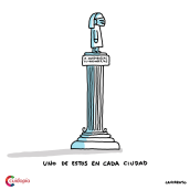 Cuidopía. Traditional illustration, and Graphic Humor project by Javirroyo - 07.22.2021