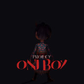 Oni Boy: Unmasked.. Modelagem 3D projeto de Raúl Ferreres - 22.07.2021