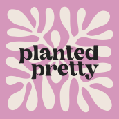 Planted Pretty. Art Direction, Br, ing, Identit, and Graphic Design project by Sara Lakhwani - 07.20.2021