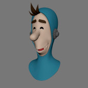 Mi Proyecto del curso: Rigging: articulación facial de un personaje 3D. Un proyecto de 3D, Animación, Diseño de personajes, Rigging, Animación de personajes, Animación 3D y Diseño de personajes 3D de Camila Trujillo - 25.07.2021