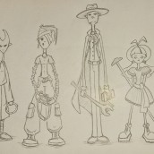Mi Proyecto del curso: Introducción al diseño de personajes para animación y videojuegos. Un proyecto de Ilustración tradicional, Animación, Diseño de personajes, Videojuegos y Diseño de videojuegos de Miguel Angel Avila Silva - 26.07.2021