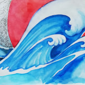Del Tsunami a la Transformación. Un proyecto de Diseño, Ilustración, Bellas Artes, Pintura, Creatividad, Creatividad con niños y Sketchbook de Laura Escandell Ribas - 01.08.2021