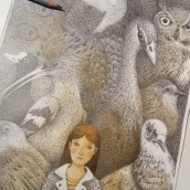 Birds. Ilustração tradicional, e Desenho projeto de Valentina Gottardi - 18.08.2021