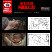 Madres Paralelas / Parallel Mothers - Storyboards. Film, Video, TV, Film, Drawing, Stor, and board project by Pablo Buratti - 08.20.2021