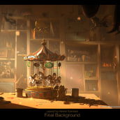 Klaus Movie Backgrounds. Animation, Painting, and 2D Animation project by Gabriel Gomez - 08.27.2021