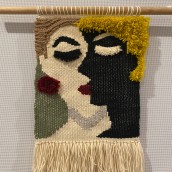 Mi Proyecto del curso: Tejido de tapices en telar de alto lizo. Arts, Crafts, Decoration, and Fiber Arts project by paulina_correia - 08.28.2021