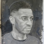 Mixed Media Portrait Drawings . Un projet de Peinture, Créativité, Dessin au cra, on, Dessin , et Dessin de portrait de Alan Coulson - 30.08.2021